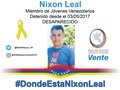 #DondeEstaNixonLeal Nuevamente desaparecido por el Régimen de NicolasMaduro luego de su audiencia en tribunales mi…