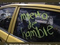 Esto se lo escribió un taxista a otro por no hacer parte del paro y por trabajar hoy... entre ellos mismos se tilda…