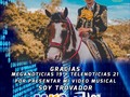 Quiero agradecer a Grupo Megavisión por darme la oportunidad de Presentar mi Video Musical #SoyTrovador en Meganoti…