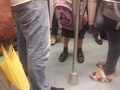 Hey, una niñita como de 9 años en el metro solita desde San Miguelito, cualquier cosa le puede pasar... Eso noo Ell…