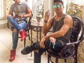 EL CANTANTE VENEZOLANO HARRISON DIAMANTAL Y EL CANTANTE COLOMBIANO KARVAL