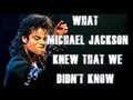 What Michael Jackson Knew That We Didn't Know ✪ Blow Your Mind ✪