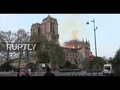 LIVE: Fire breaks out in Paris' Notre-Dame cathedral via YouTube
