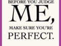 Before You Judge