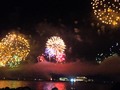 Fireworks from Copacabana, Rio de Janeiro