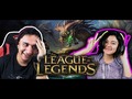 MI NOVIA JUEGA LOL😱| Se escucha como AriGameplays :v | DINO: a través de YouTube
