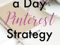 This simple #Pinterest strategy only takes me 10 minutes a day and gets… ~ FLW #Tumblr #blog