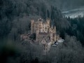 Hohenschwangau castle in South Germany,