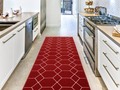 📷 Corrigan Studio® Devoe Geometric Red Area Rug #homeandgarden #homeandlifestyle #homedecor #homedecoratingideas