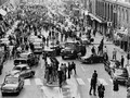 First Morning After Sweden Changed From Driving On The Left Side To Driving On The Right, 1967