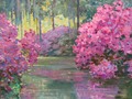 William Chadwick (1879 - 1962) ...  Georgia Marsh in Bloom #artistsIfancy