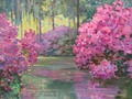William Chadwick (1879 - 1962) ... Georgia Marsh in Bloom #artistsIfancy