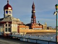 View of Blackpool Tower on North Pier by Steve