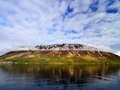 Islandic Cliffs and Sky by Steve