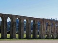 Panoramic View of Roman Aqueduct by Steve