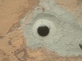 Curiosity Rover Collects First Martian Bedrock Sample