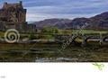 Eilean Donan is a small tidal island where three lochs meet, Loch Duich, Loch Long and Loch Alsh #bay #caledonian