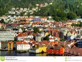 A view from the sea of Bergen, which is a city in Hordaland on the wes of Norway. #architecture #bergen