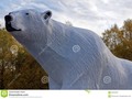 A close-up of a polar bear model. #alert #animal #arctic #Dreamstime #photography