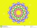 A symmetrical #mandala pattern with a sun motif. #abstract #pattern #digital #duodecagon #duodecagonal