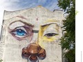 Amusing massive wall art on a wall of a house in Lisbon Portugal. Artist not known. #amusing #artistic #building