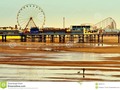 Blackpool beach looking towards Central Pier at low tide. #architecture #Blackpool #photography #250pxrtg