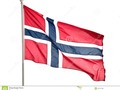 The national flag of Norway, isolated on white. #blue #cross #emblem #Norway #Dreamstime #photography