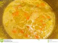 A healthily bubbling cauldron of red lentil soup, #brown #bubbling #carrots #Dreamstime #photography