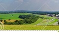 Goodwood Racecourse viewed from the Downs of West Sussex, England #chichester #downs #england