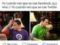 Puse un momazo en facebook y llegó a pocos likes, en cambio si lo hubiera publicado acá hubiera tenido muchos RT y…