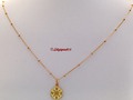 Gold 24kt Gold Plated Petite Compass Pendant Necklace Gift via Etsy #pottiteam