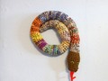 Draft Stopper Snake Door Snake Mixed Colors Crochet Draft via Etsy