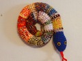 Excited to share the latest addition to my #etsy shop: Door Draft Stopper Snake, Door Snake Mixed Colors, Crochet D…