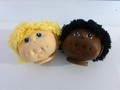 The Original Doll Baby, Doll Head by Martha Nelson Thomas 1984 Fibre Craft Choice of Black or Yellow Hair via Etsy