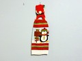 Full Size Kitchen Towel with Removable Crochet Towel Holder Holiday Penguin Christmas via Etsy