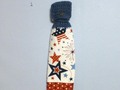 Hanging Kitchen Towel Red White Blue Stars via Etsy