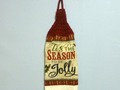 Looped Hanging Kitchen Towel Doubled Uncut Tis The Season To Be Jolly Holiday Christmas via Etsy #TMTinsta