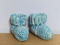 Slipper Bed Socks / Booties- Size 6/7 via Etsy