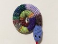 Sale----Draft Blocker Crocheted Door Snake, Stuffed Snake-40 inches via Etsy