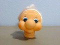 Mrs Claus Old Lady Grandma Doll Craft Head with Hair Full Head Doll Craft Supply Vintage via Etsy