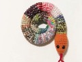 Door Draft Stopper Snake Draft Blocker Filled-40 inches via Etsy