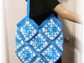 Tote Bag Market Bag Shopping Bag Mixed Colors Cotton Mothers Day via Etsy