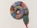 Door Draft Stopper Snake Draft Blocker Draft Guard Filled-40 inches via Etsy