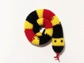 Door Draft Stopper, Pollen, Smoke, Dust Blocker Coral Snake- 40 inches via Etsy