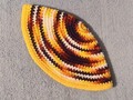 Yarmulke Kippot Kippah Frik Crocheted Cotton Shades of Fall 10 inches via Etsy