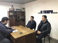 Entrevista en el diario ElTiempodeAzul junto a manu_mosca con el equipo #SigamosConstruyendoAzul #Medios…