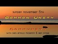 Common Unity Nov 5: Deep Immersions