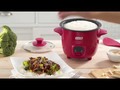 Dash DRCM200GBRD04 Mini Rice Cooker Steamer with with Removable Nonstick... via YouTube