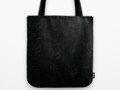 Black Crackling Pattern Tote Bag by #Gravityx9 #Society6
