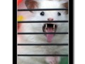 Critter is a Mean Hamster Postcard by #zazzle -